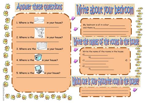 Household Objects English Esl Worksheets Pdf Doc