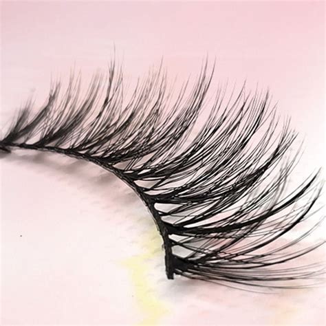 Badu.bg Меки магнитни изкуствени мигли 3D наслоени големи очи 5 чифта ...