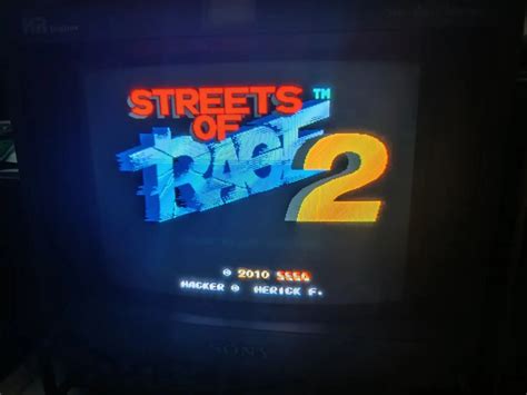 Streets Of Rage 2 Naked Blaze Sega Genesis 16bit Game Card