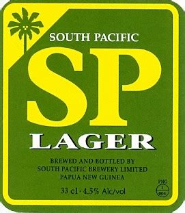 SP Lager South Pacific Brewery Untappd