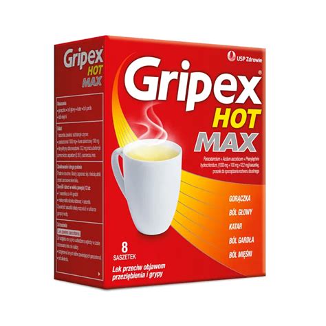 Gripex Hot Max Sachets Zimgi Cosmetics