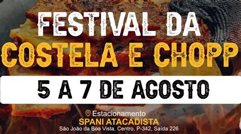 Festival Da Costela E Chopp Agita S O Jo O Da Boa Vista Neste Fim De