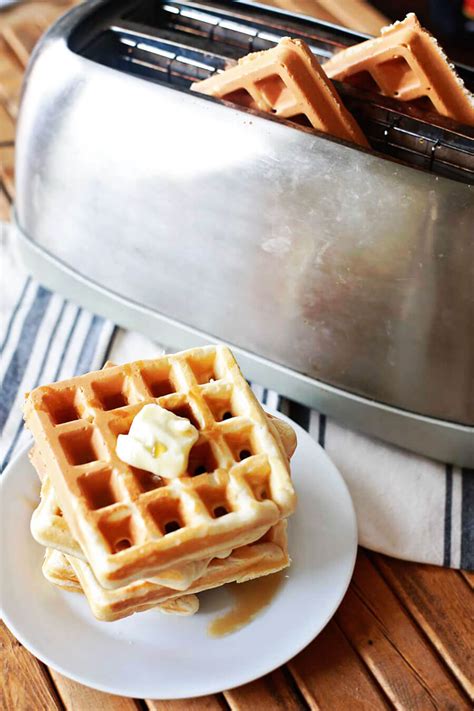 Homemade Toaster Waffles - Easy Peasy Meals