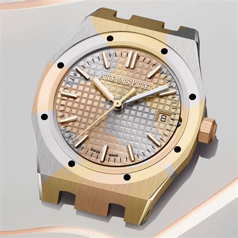 Just Because Audemars Piguet Unveils An Unprecedented Camouflage Gold