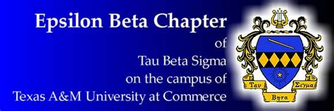 Tau Beta Sigma Epsilon Beta Chapter Sorority Purposes