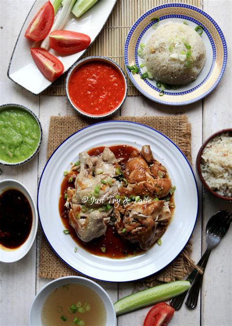 resep nasi ayam hainan komplit   macam saus   taste
