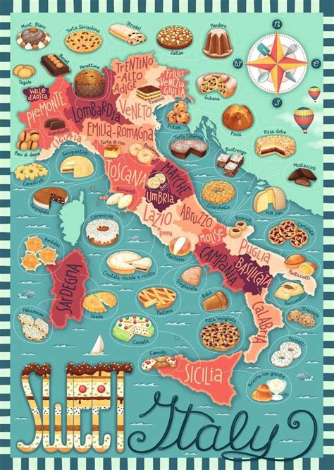 Map Of Italy Sweet Puzzel 1000 Stukjes Kopen Bij Spellenrijk Nl