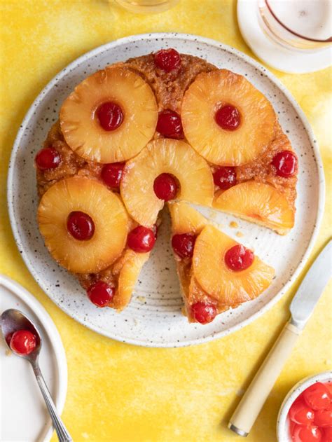 Easy Pineapple Upside Down Cake Recipe Frosting And Fettuccine