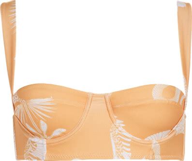 Carolina K Carmel Bikini Top ShopStyle Two Piece Swimsuits