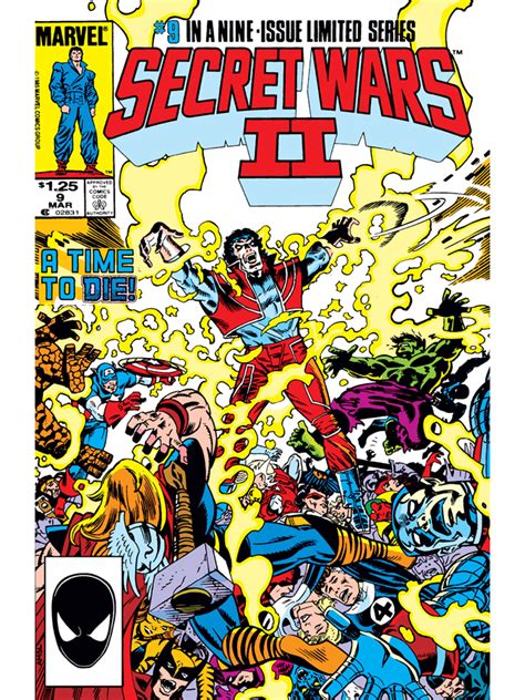 Classic Year One Marvel Comics On Twitter Secret Wars Ii 9 Cover