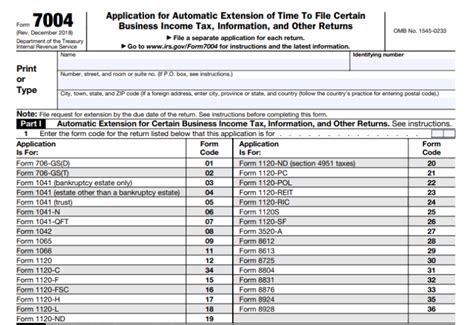 irs form  application  automatic extension  time  file