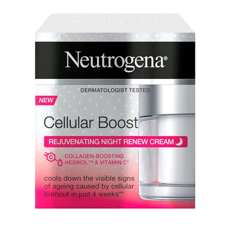 Neutrogena Cellular Boost Rejuenating Night Renew Cream Odnawiaj Cy