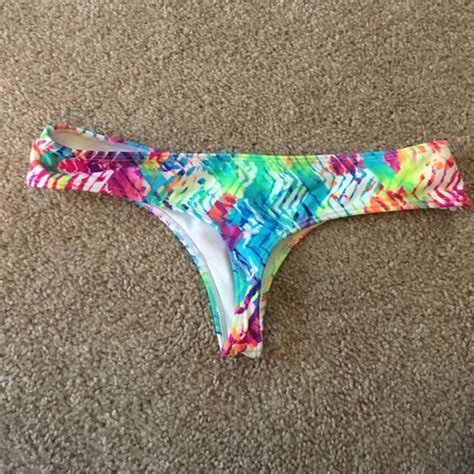 Kinikai Swim Neon Thong Bikini Poshmark