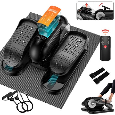 LNOW Under Desk Elliptical Trainer, Magnetic Seated Pedal Exerciser