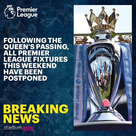 Stadium Astro 😷 on Twitter: "No Premier League actions this weekend! # ...