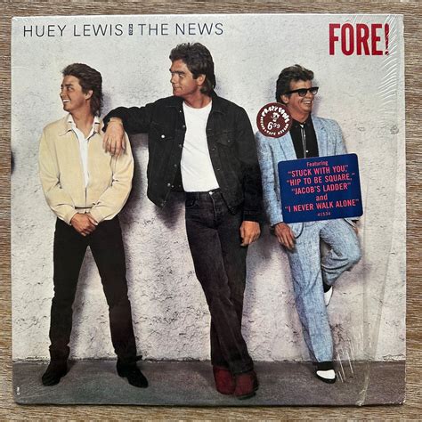 Huey Lewis And The News Fore Classic Vinyl Lp Free Shipping Etsy