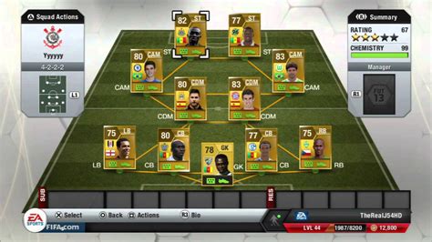 FIFA 13 Ultimate Team 20k Hybrid Squad Builder VERY CHEAP YouTube