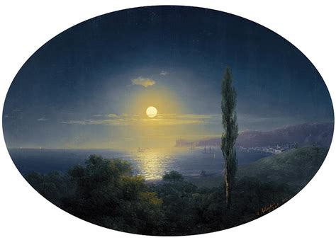 Lunar Night 1849 By Ivan Aivazovsky Artchive