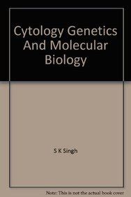 Amazon In Buy Cytology Genetics And Molecular Biology Book Online At