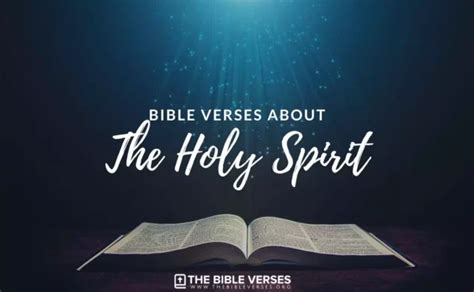 35 Bible Verses about the Holy Spirit | Scripture Quotes