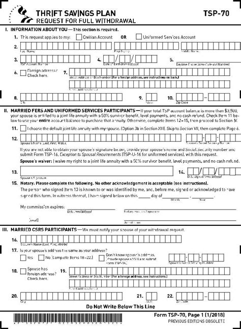 Tsp 70 ≡ Fill Out Printable Pdf Forms Online