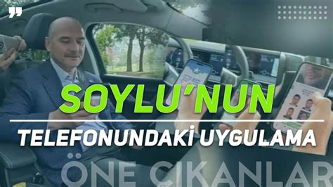 HANEFİ AVCI SOYLU NUN TELEFONUNDAKİ UYGULAMAYA NE YORUM YAPTI YouTube