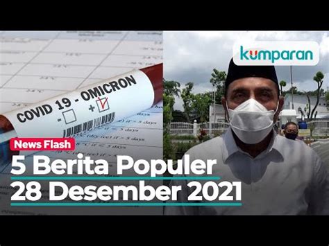 Kasus Transmisi Lokal Omicron Pertama Hingga Gubernur Sumut Jewer