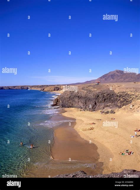 Golden rocks sea playa de la cera hi-res stock photography and images ...