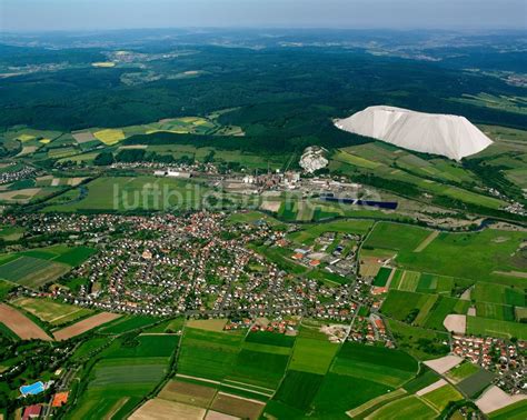 Luftaufnahme Heringen Werra Ortsansicht Am Rande Von