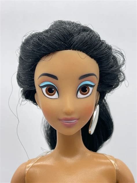 DISNEY STORE ALADDIN Princess Jasmine Doll Articulated Elbows Wrists Nude 8 01 PicClick UK