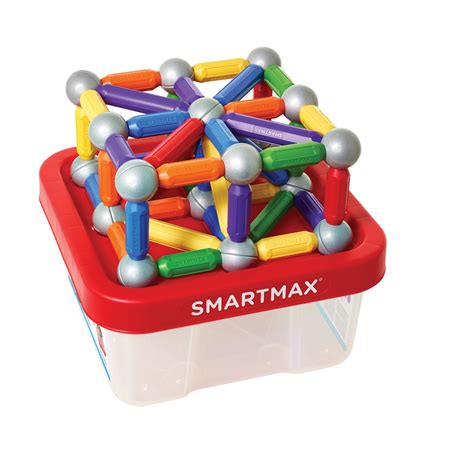 Smart Games Smartmax Build Xxl 70 Piece Set Magnetix Building Warm