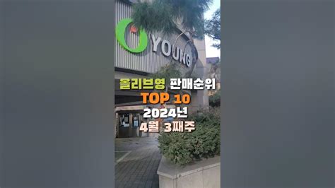 올리브영 추천템 세일 때 이거 보이면 무조건 사세요 올영 판매 순위 Top 10 4월 3째주 2024년 Youtube