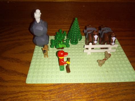 Lego Moc Farm Minibuild By Scrapper142valk Rebrickable Build With Lego