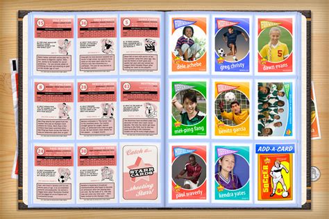 Custom Soccer Cards - Retro 60™ Series Starr Cards