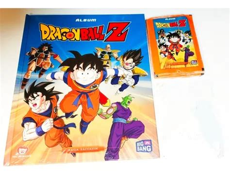 Album Dragón Ball Z Tapa Dura 25 Sobres Cuotas sin interés