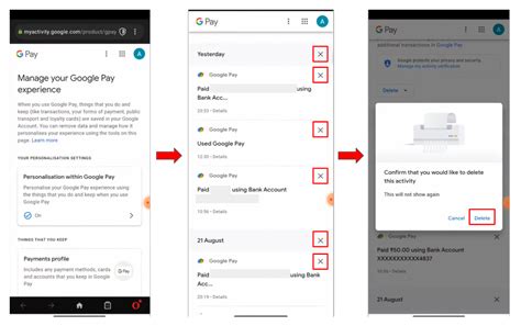 Guide Delete Google Pay Transaction History Cyberghost Vpn