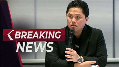 BREAKING NEWS Konpers PSSI Erick Thohir Soal Indonesia Jadi Tuan