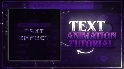 TEXT EFFECT ANIMATION TUTORIAL Alight Motion YouTube