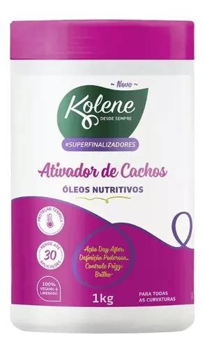 Ativador De Cachos Kolene Leos Nutritivos Kg Mercadolivre