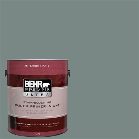 Behr Premium Plus Ultra Gal Ul Juniper Ash Interior Flat