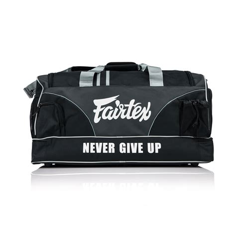 Fairtex Gym Bag - Black/Gray - Fairtex Global