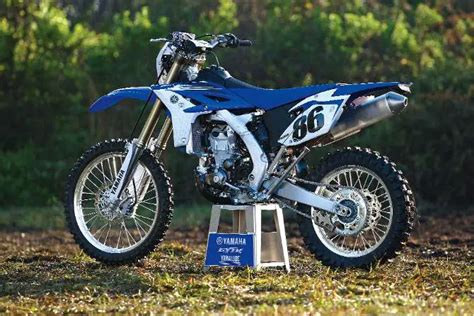 We Ride The All New Yamaha Wr F A Yz F With A Yz F Engine