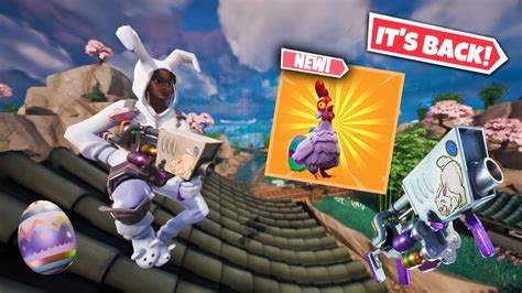 New Fortnite Easter Update Egg Launcher Hop Eggs New Skins