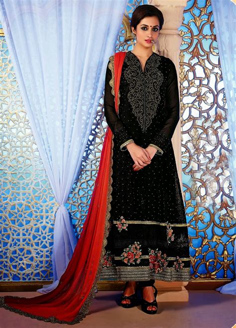 Ready Made Long Fancy Anarkali Churidar Salwar Suits 2014 Vega