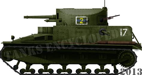 Vickers Medium Mk I And Mk Ii Tank Encyclopedia