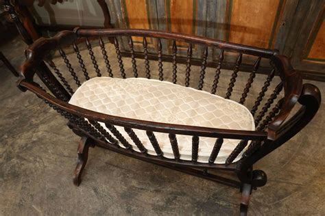 Antique French Baby Crib At 1stdibs