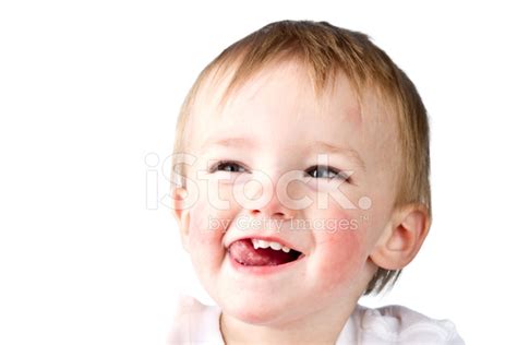 Toddler Boy With Tongue Out Stock Photo | Royalty-Free | FreeImages