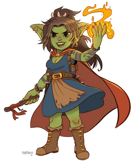 Artstation Goblin Gals Concepts Xenia A Goblin Art Concept Art