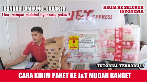 Cara Kirim Paket Lewat J T Cara Mengirim Paket Cara Mengirim Barang