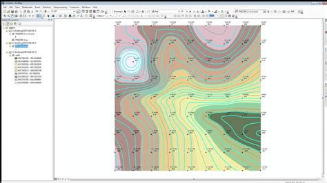 Arcmap Contours Youtube